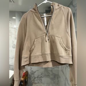 Lululemon Scuba Half Zip in Trench xs/s